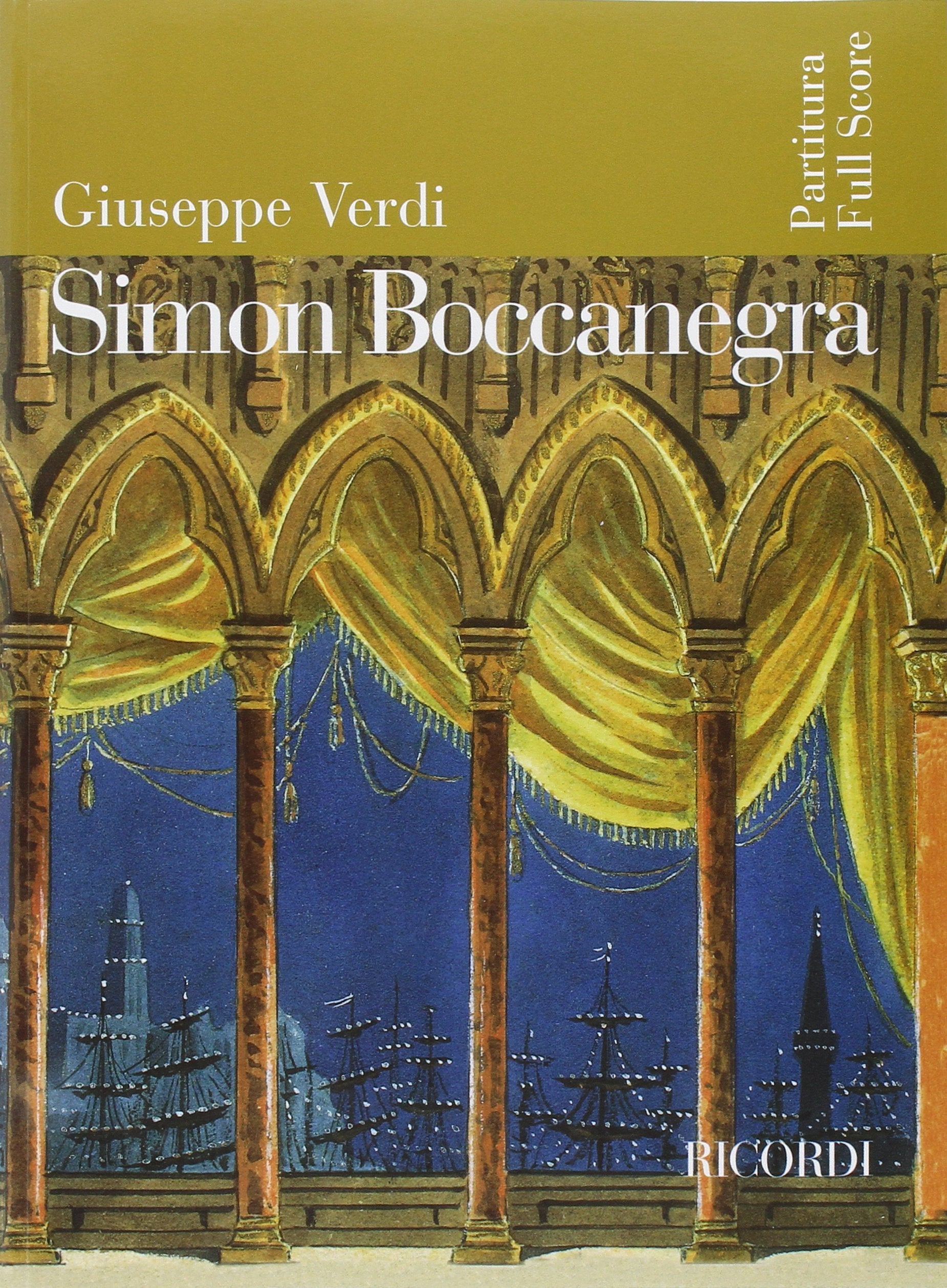 Simon Boccanegra: Full Score,Used