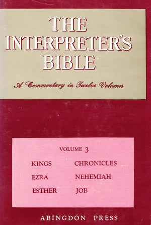Interpreter'S Bible: 003,Used