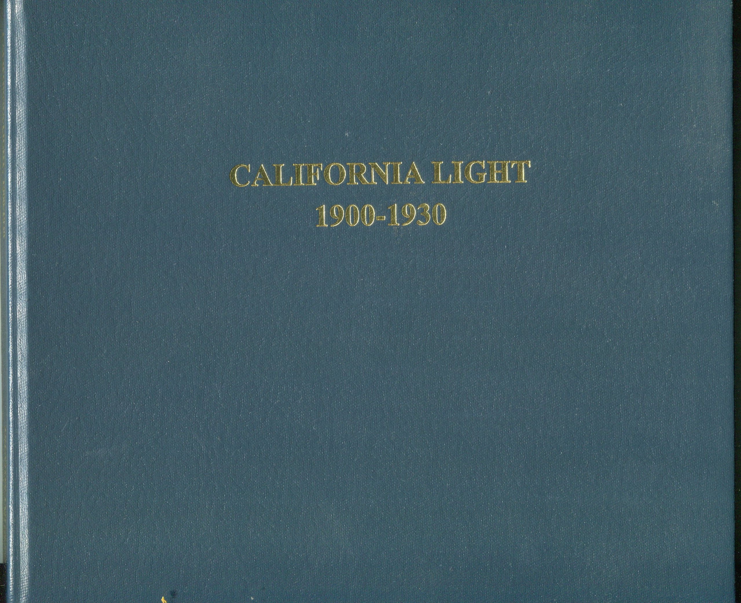 California Light, 19001930,Used