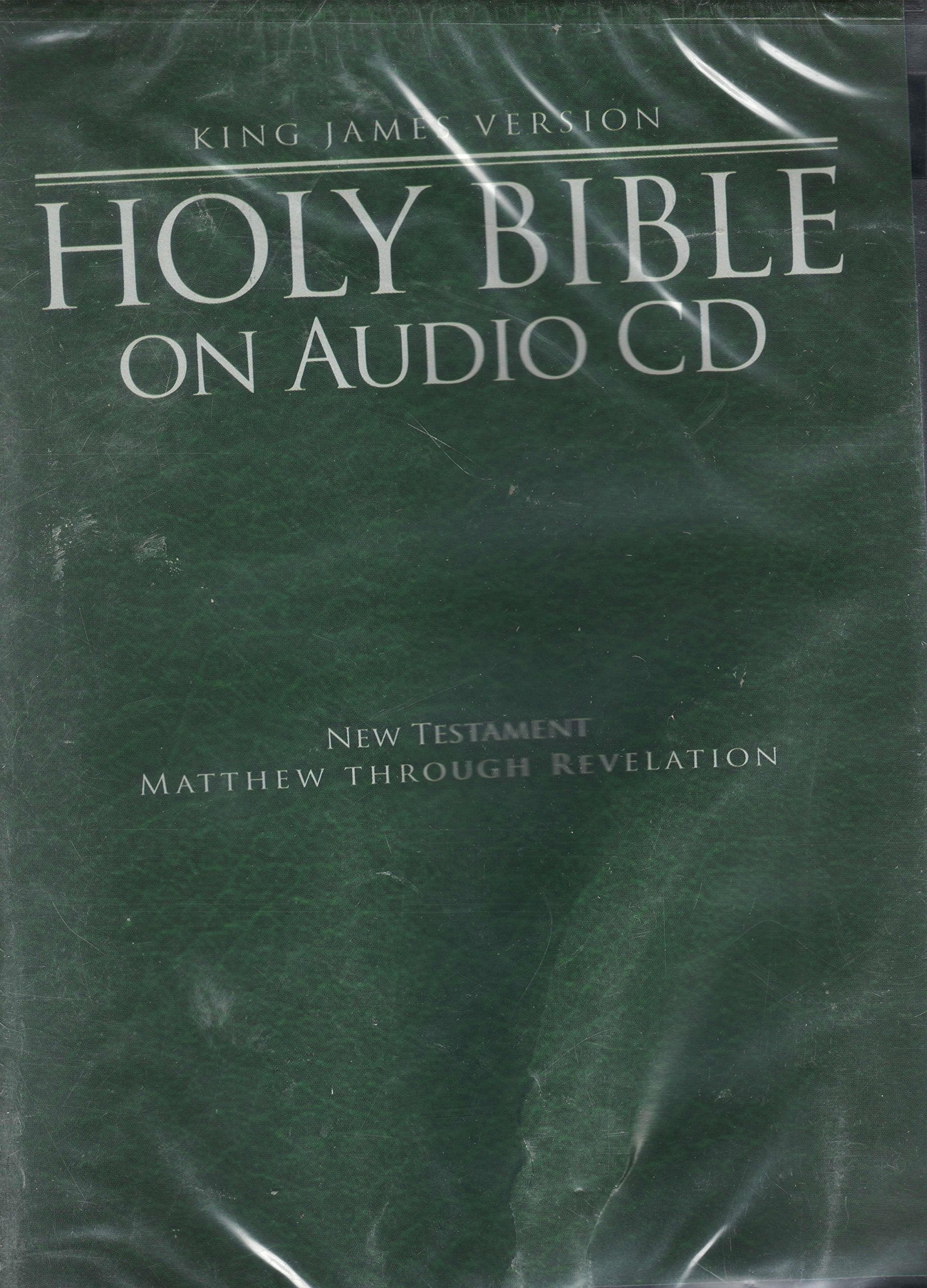 King James Version Holy Bible on MP3 audio CD(New Testament) by Braun media (20081001)