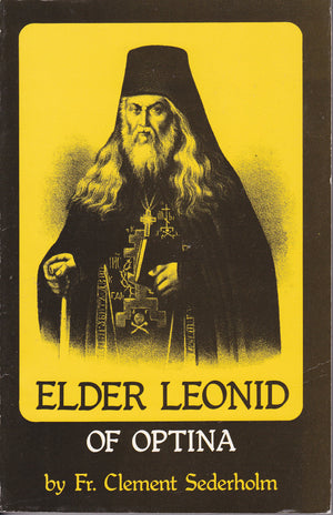 Elder Leonid Of Optina,New