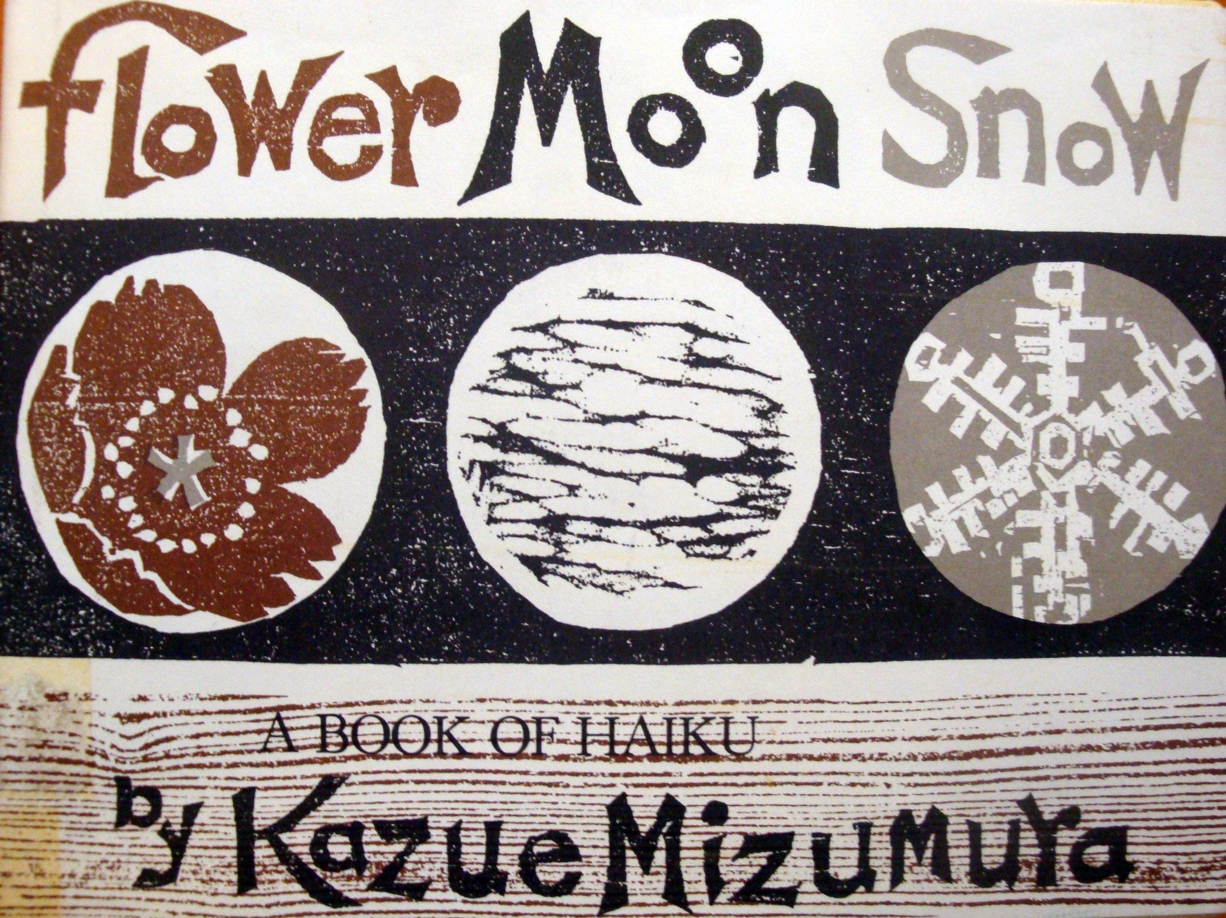 Flower, moon, snow: A book of haiku,Used