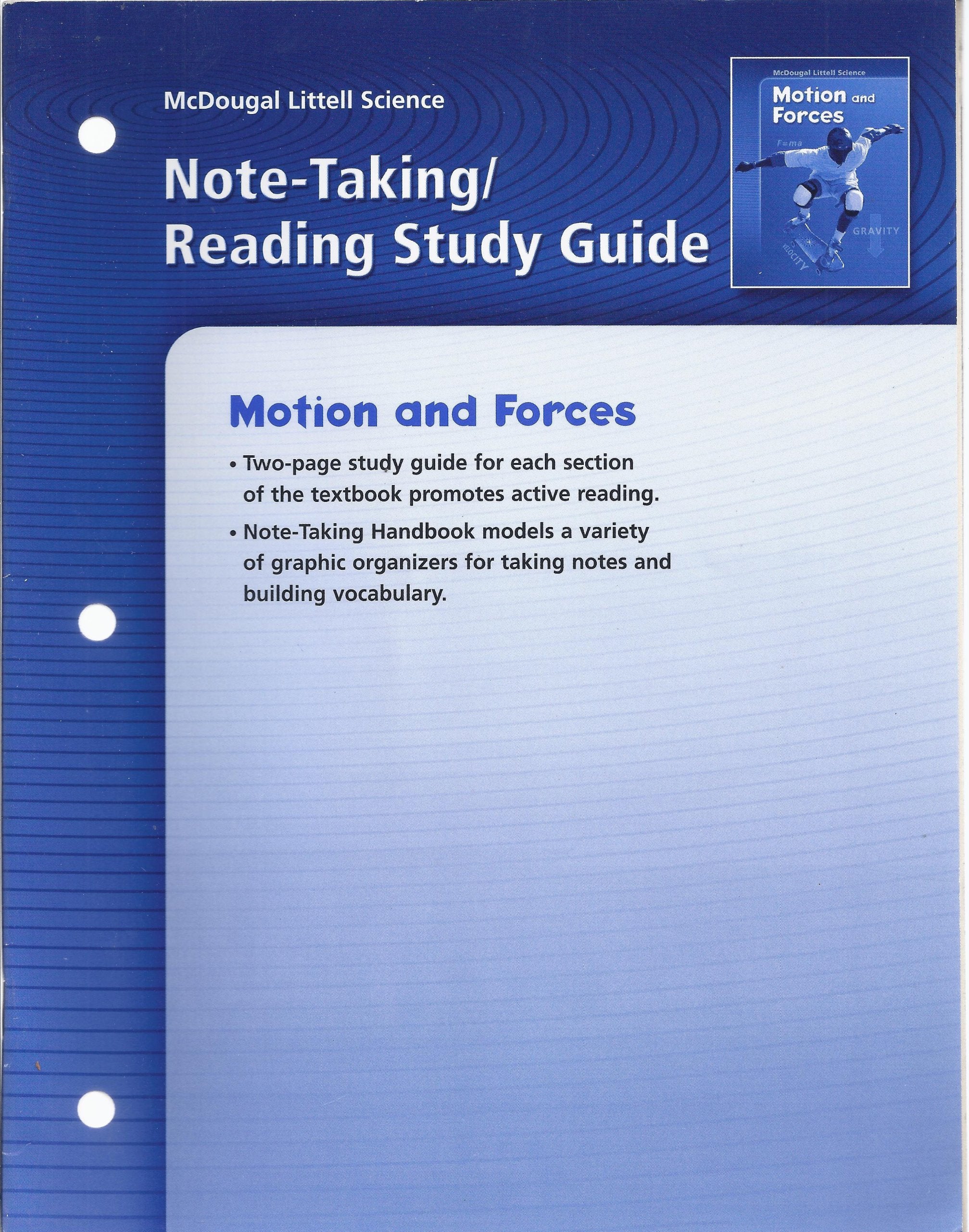 Notetaking / Reading Study Guide (Middle School Science)-new,New