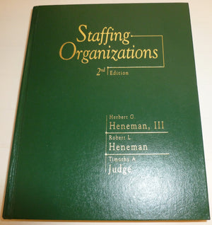 Staffing Organizations,Used