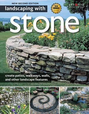 Landscaping with Stone, 2nd Edition: Create Patios, Walkways, Walls, and Other Landscape Features (Creative Homeowner) Over 300 ,Used