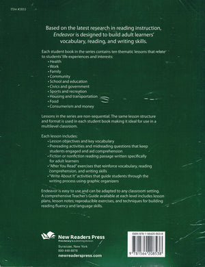 Endeavor, Level 3: Reading and Writing for Adults,Used
