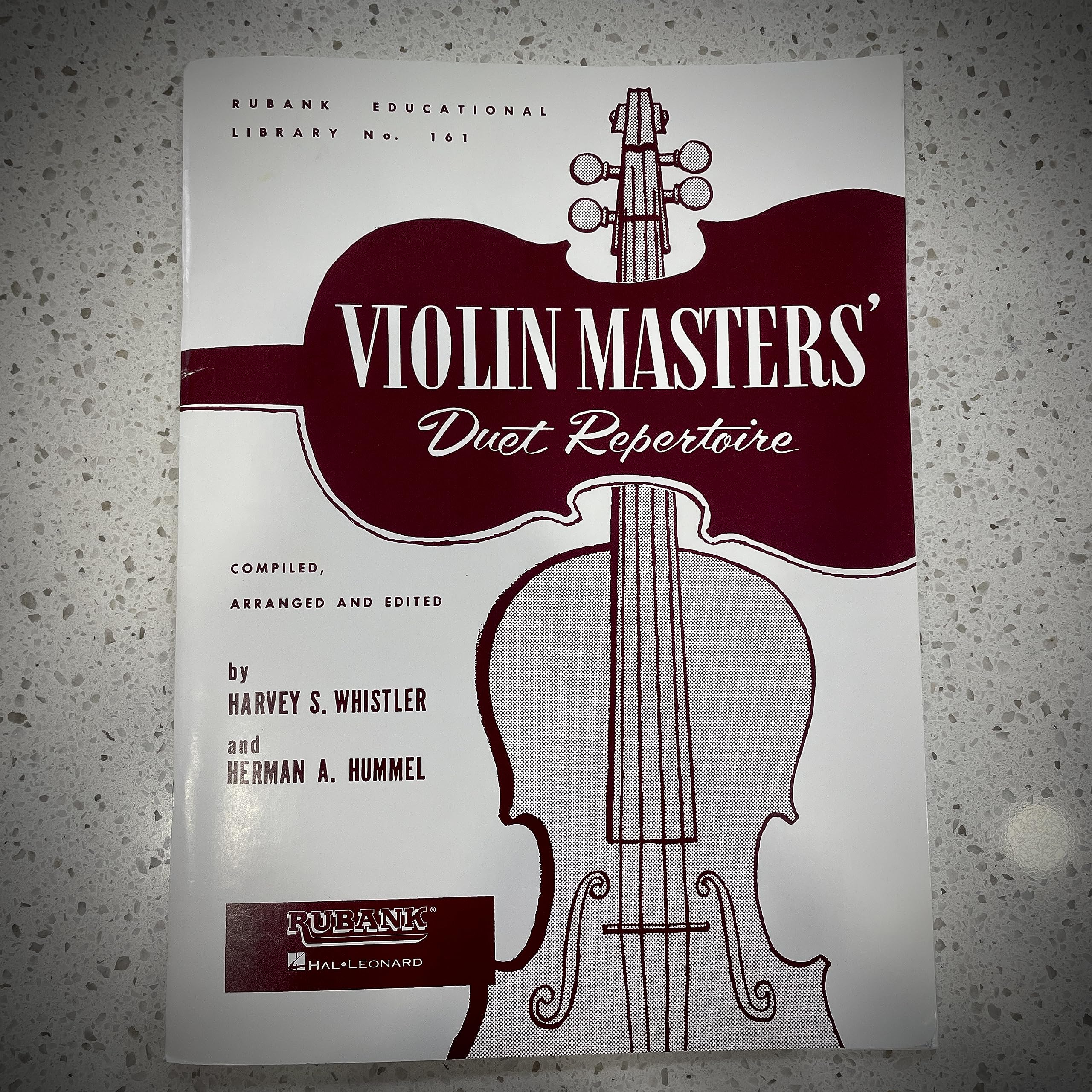 Violin Masters' Duet Repertoire: Violin Duet Collection  Unaccompanied (Rubank Educational Library),New