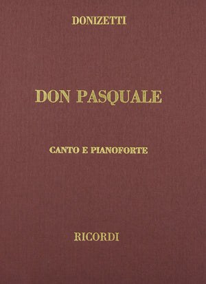 Don Pasquale: Vocal Score,Used