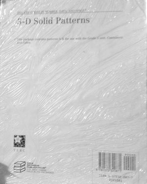 3D Solid Patterns (Investigations in Number, Data,Used
