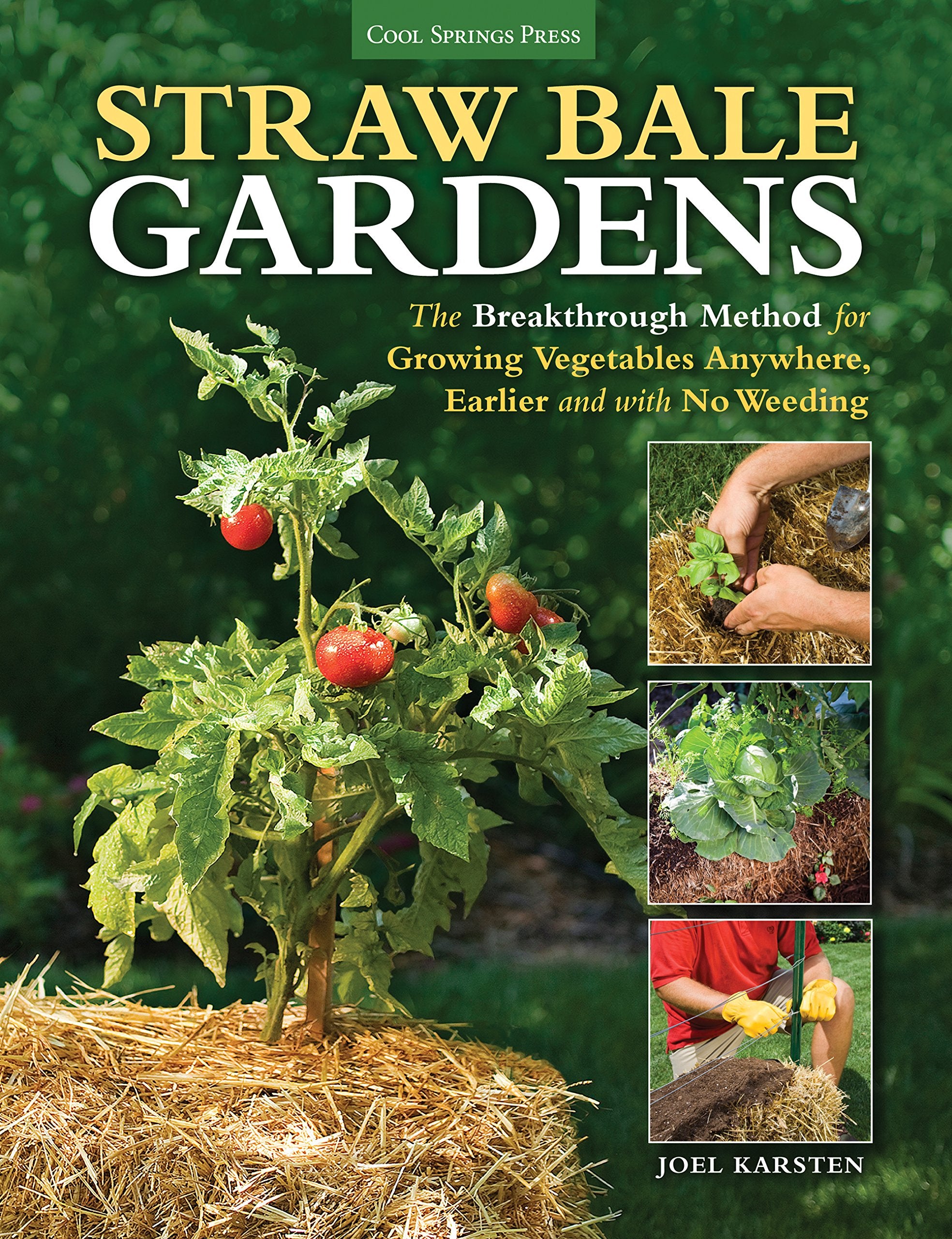 Straw Bale Gardens: The Breakthrough Method for Growing Vegetables Anywhere, Earlier and with No Weeding,Used