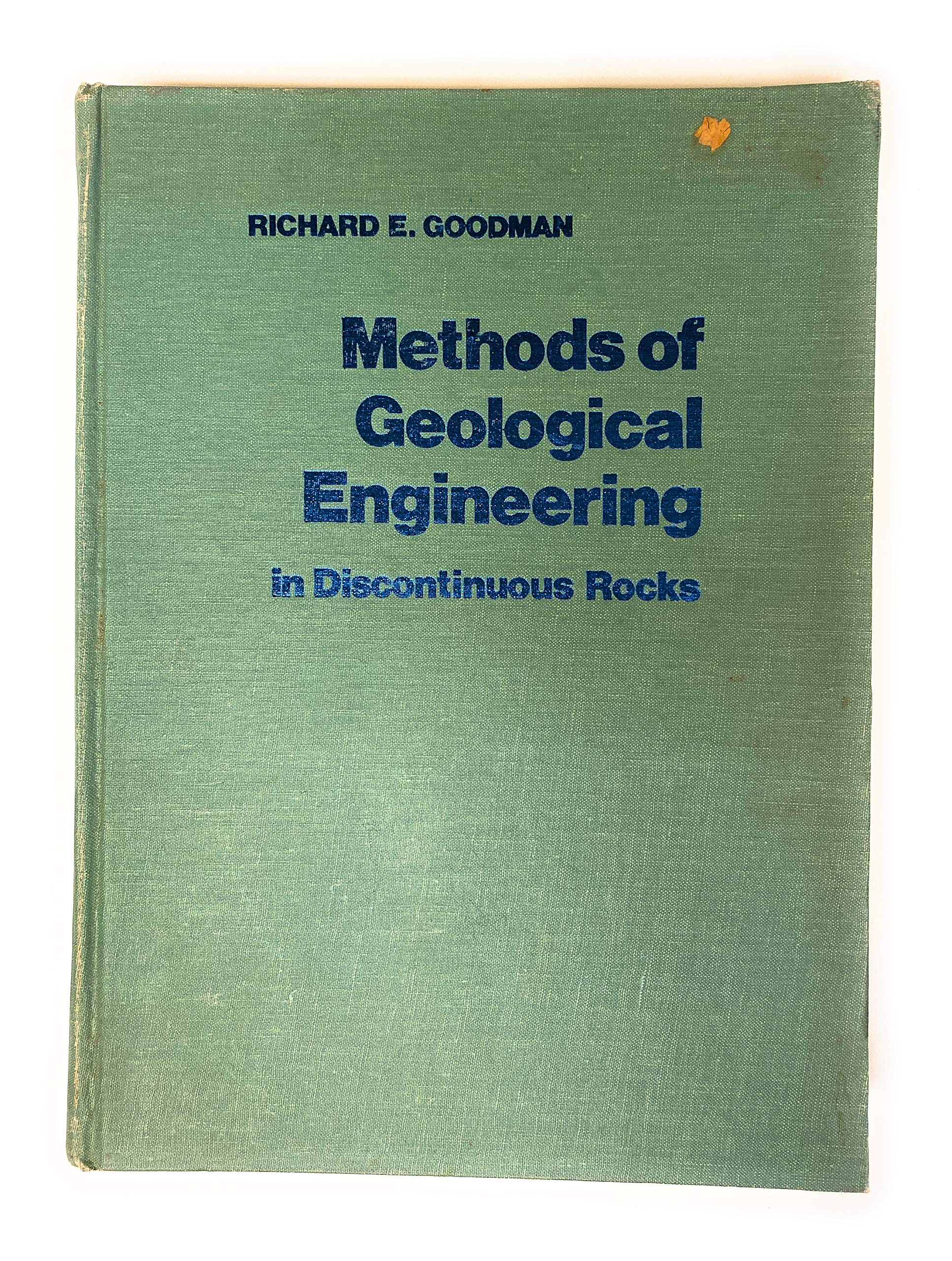 Methods of Geological Engineering in Discontinuous Rocks,Used