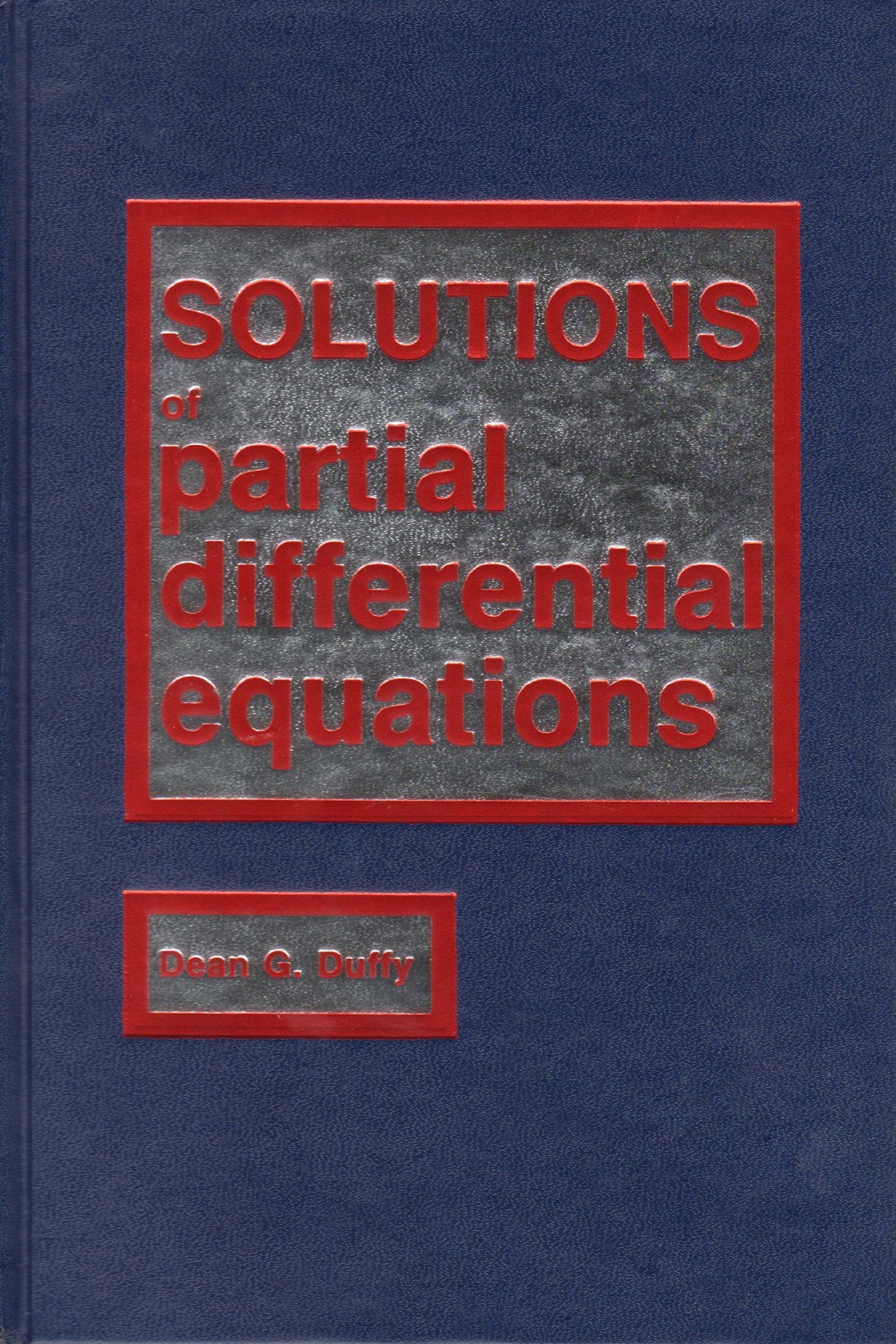 Solutions of Partial Differential Equations,Used