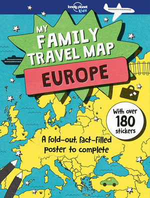Lonely Planet Kids My Family Travel Map  Europe 1