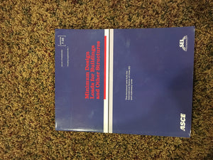 Minimum Design Loads for Buildings And Other Structures: SEI/ASCE 705 (ASCE Standard No. 705),New