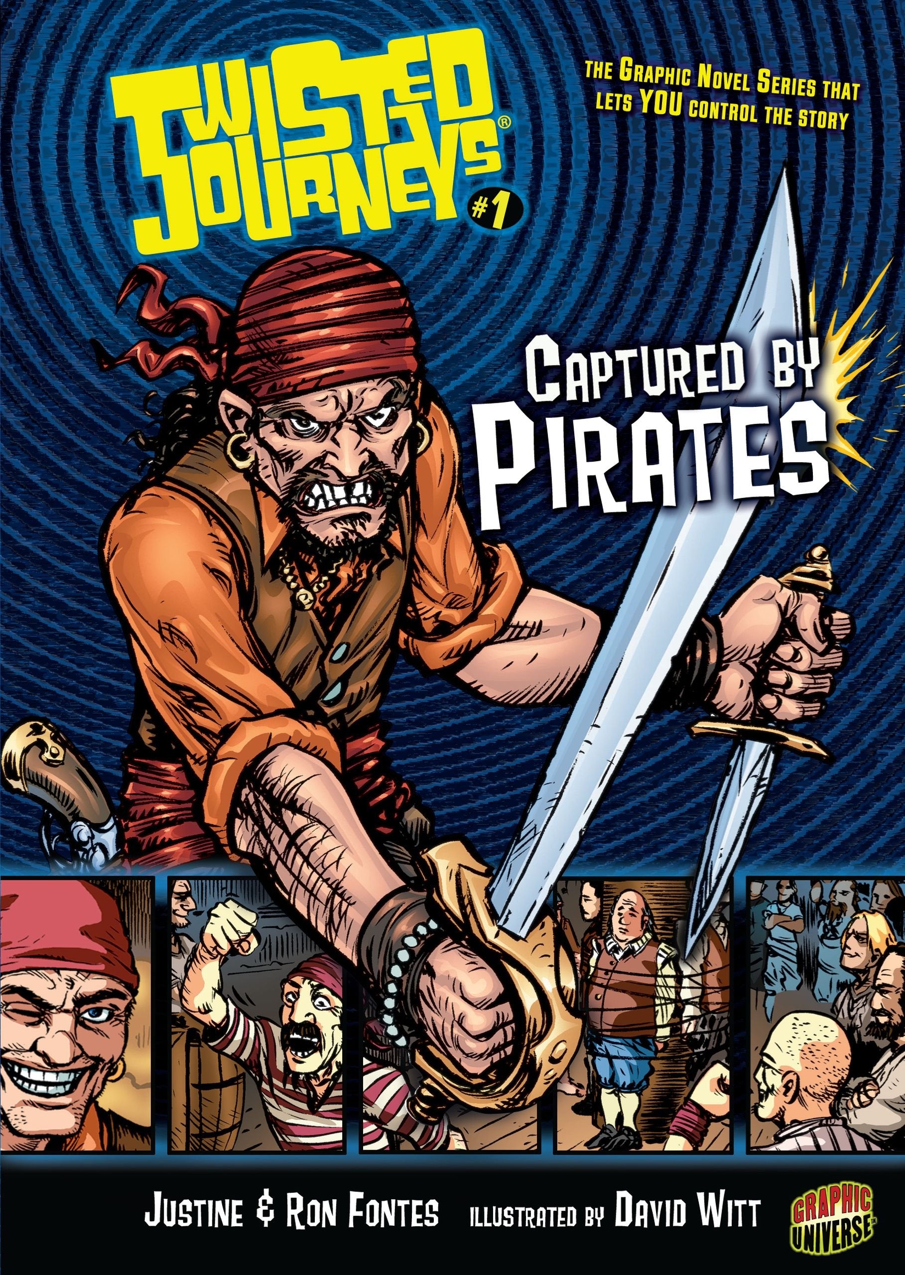 Captured by Pirates: Book 1 (Twisted Journeys ,Used
