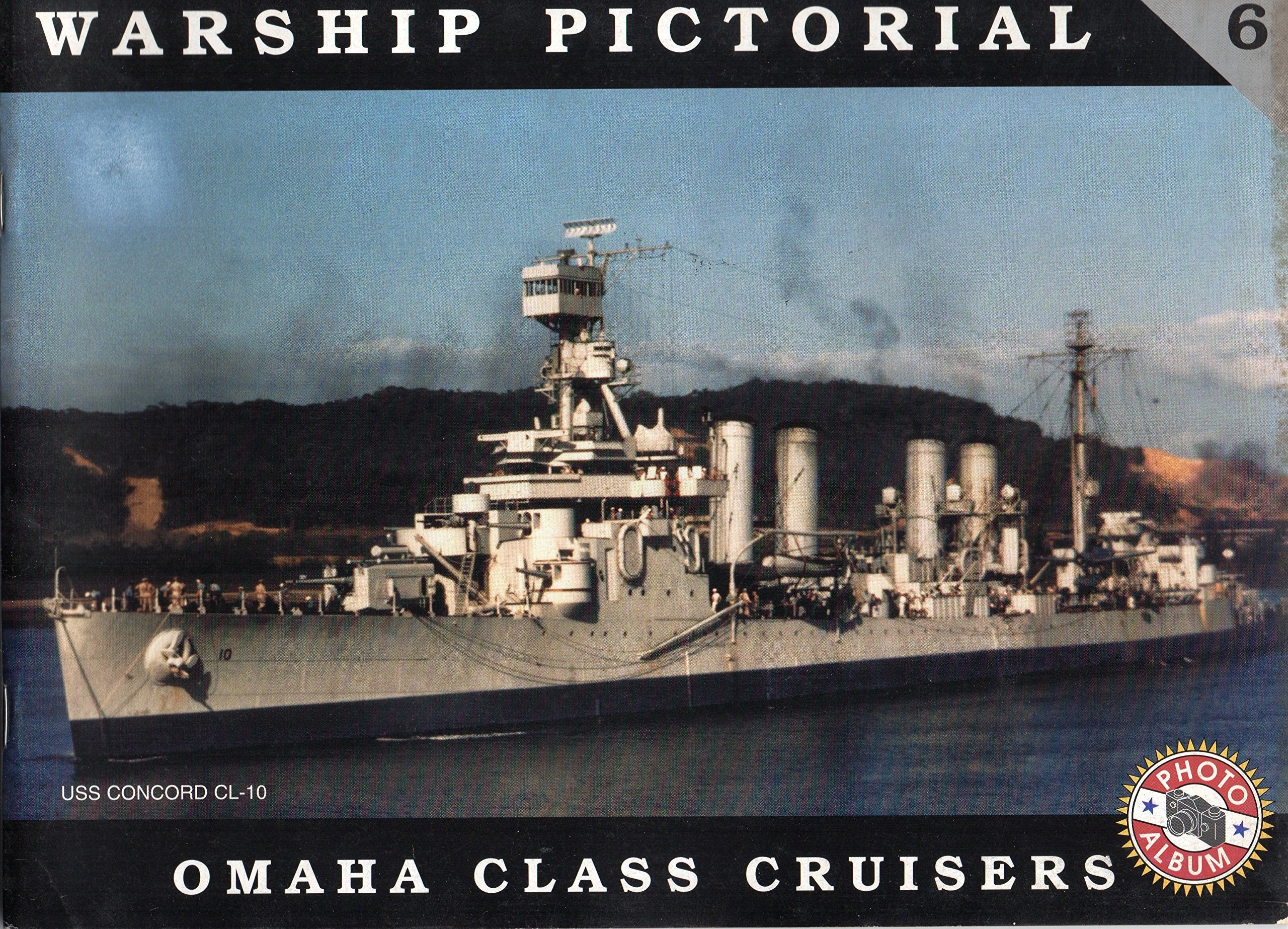 Warship Pictorial No. 6  USS Omaha Class Cruisers,Used
