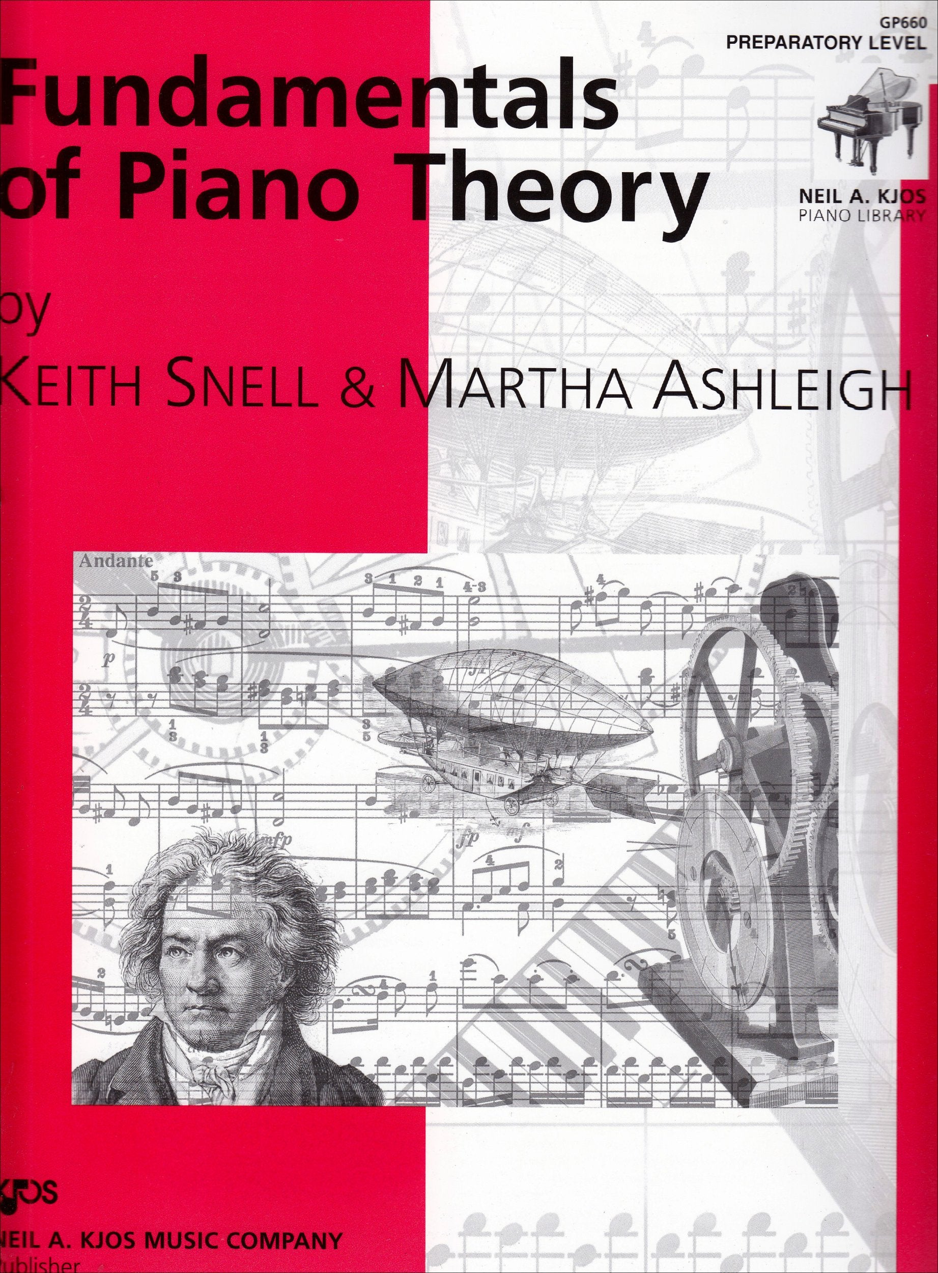 GP660  Fundamentals of Piano Theory  Preparatory Level,Used