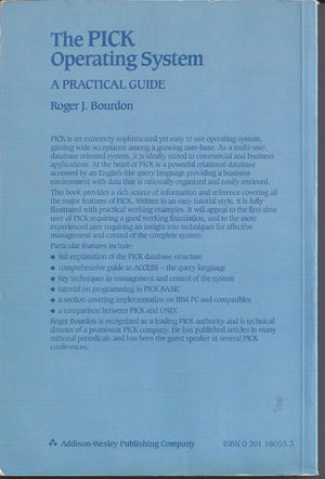 The Pick Operating System: A Practical Guide,Used