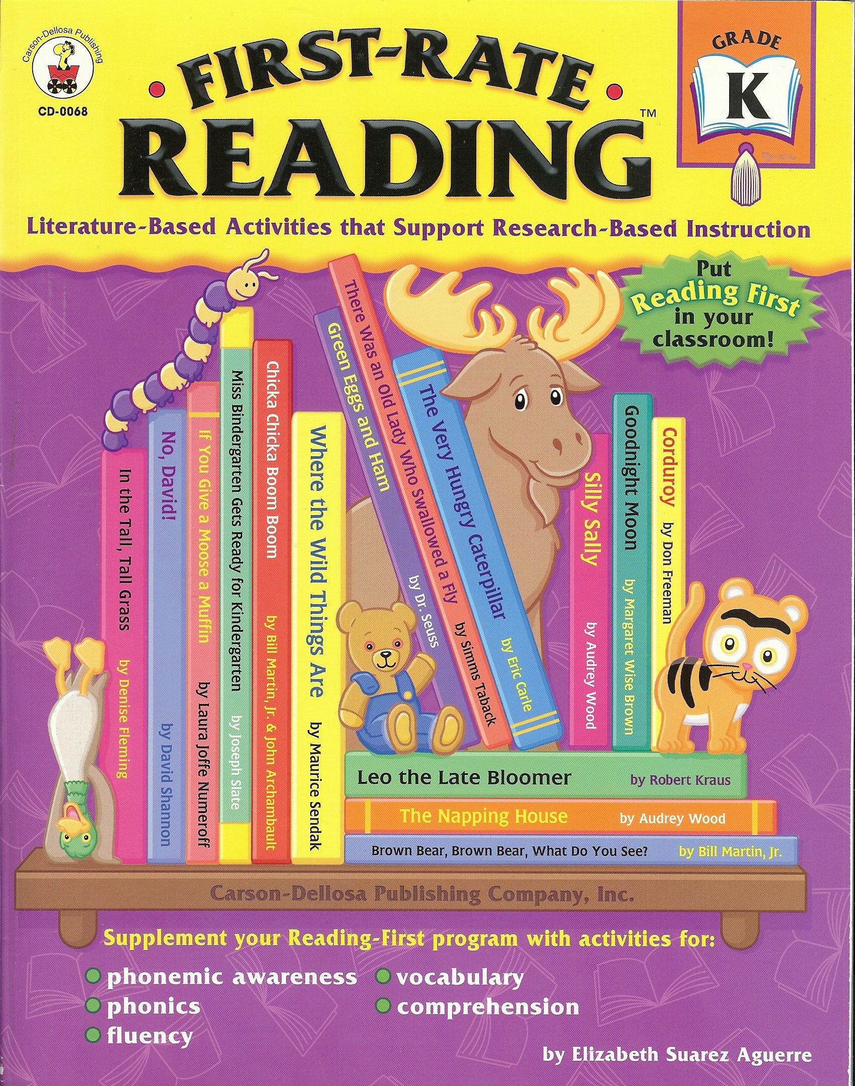 FirstRate Reading: LiteratureBased Activities that Support ResearchBased Instruction : Grade K,Used