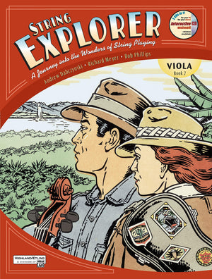 String Explorer, Bk 2: Viola, Book & Interactive CD,Used