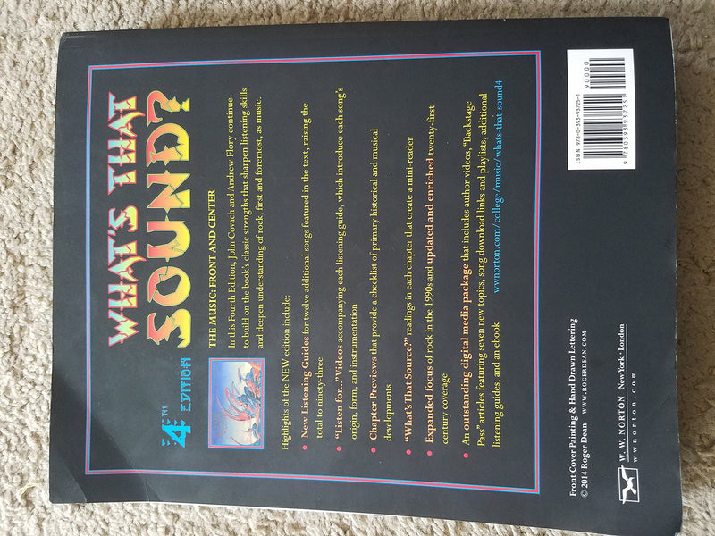 What's That Sound?: An Introduction to Rock and Its History,New