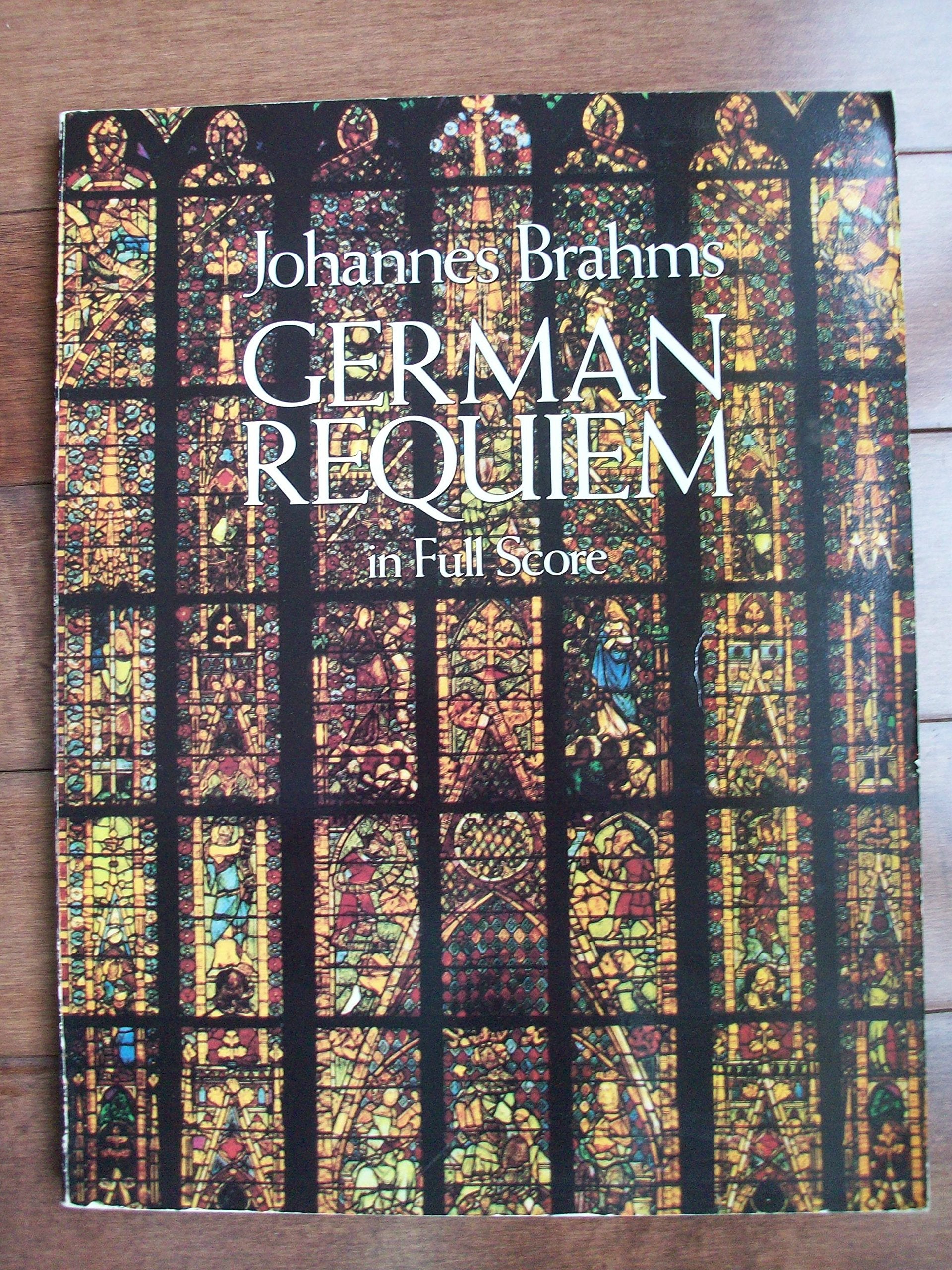 German Requiem in Full Score,Used