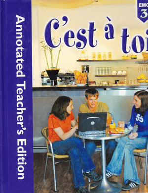 Cest A Toi! (Annotated Teacher'S Edition),New