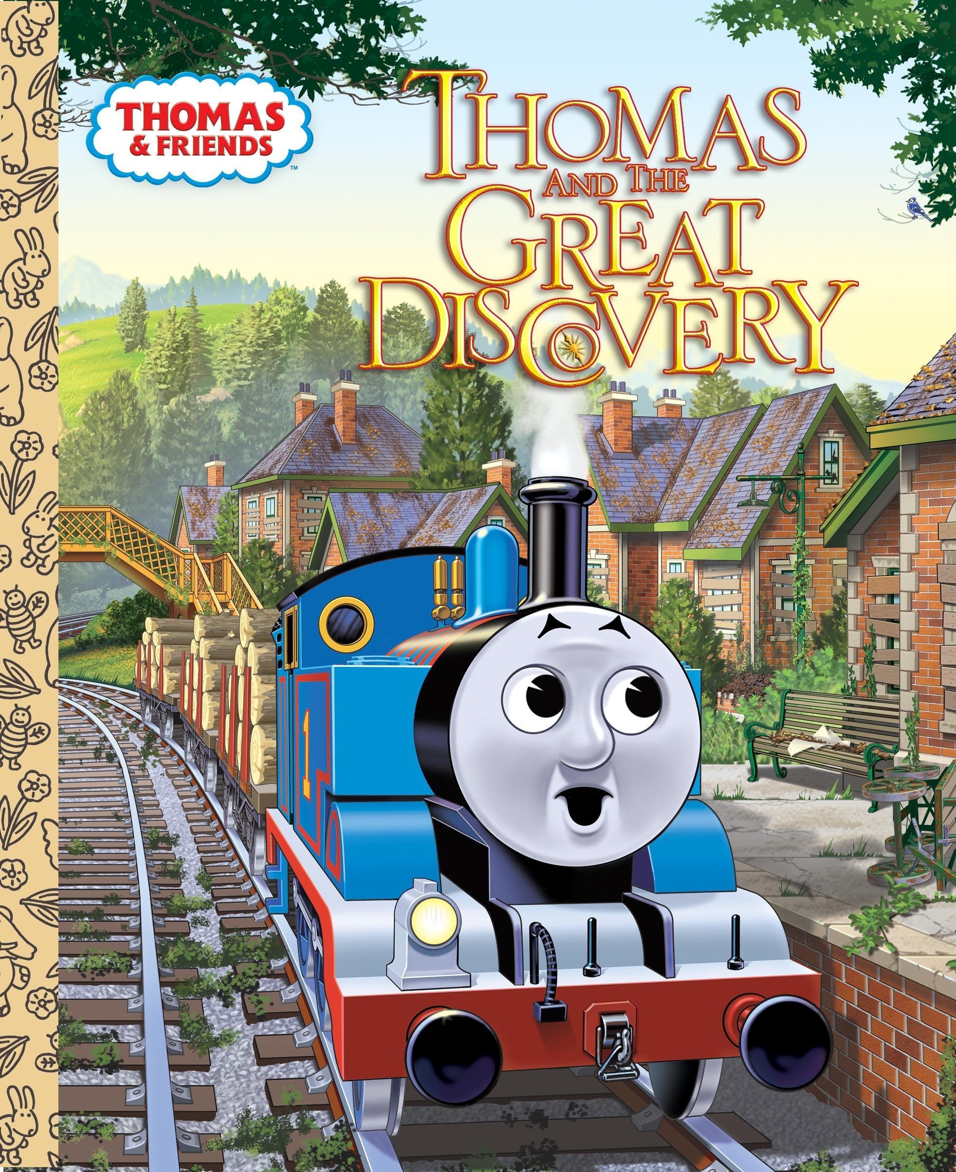 Thomas and the Great Discovery (Thomas & Friends) (Little Golden Book),Used