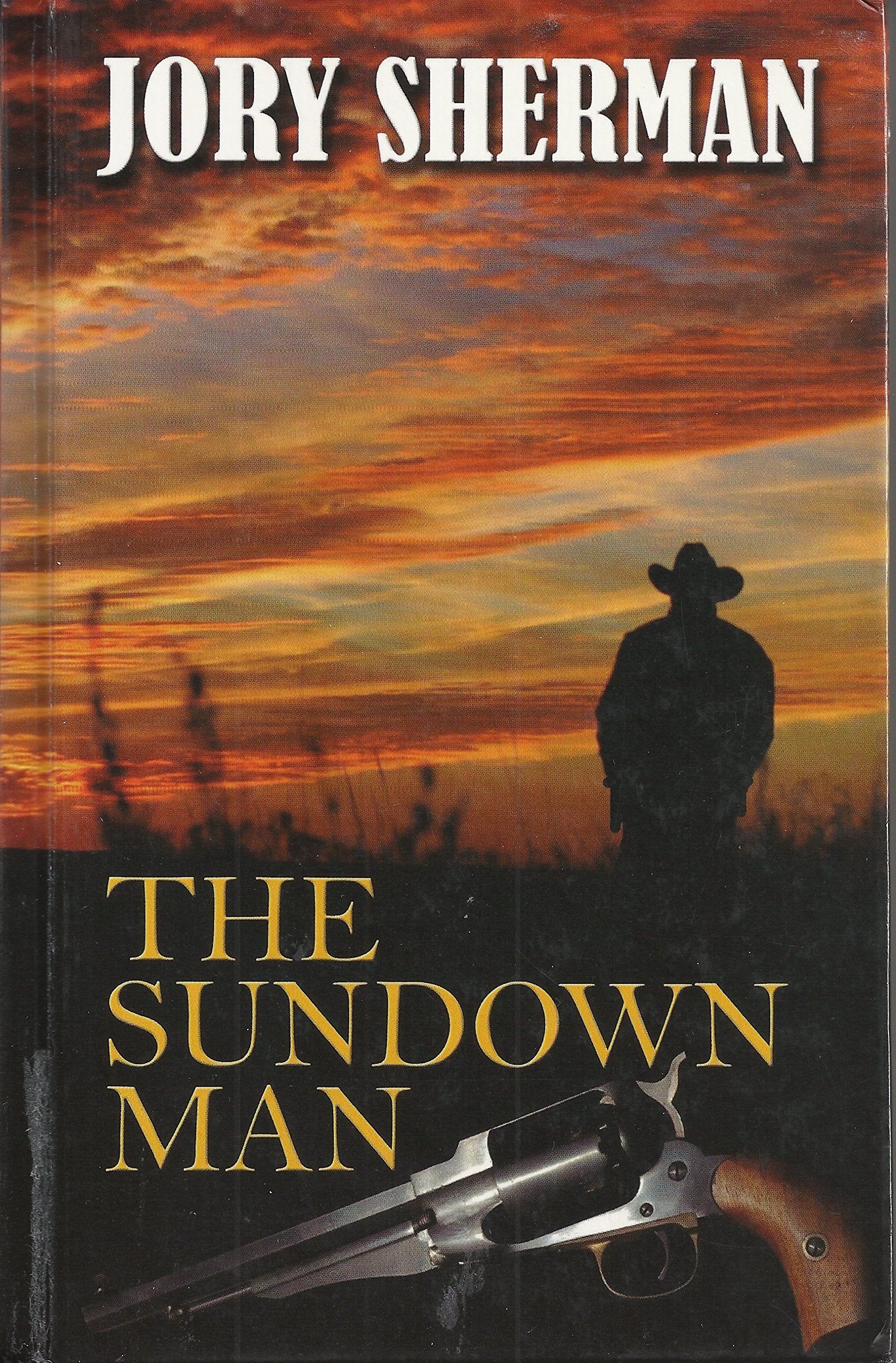 The Sundown Man (Thorndike Large Print Western Series),Used