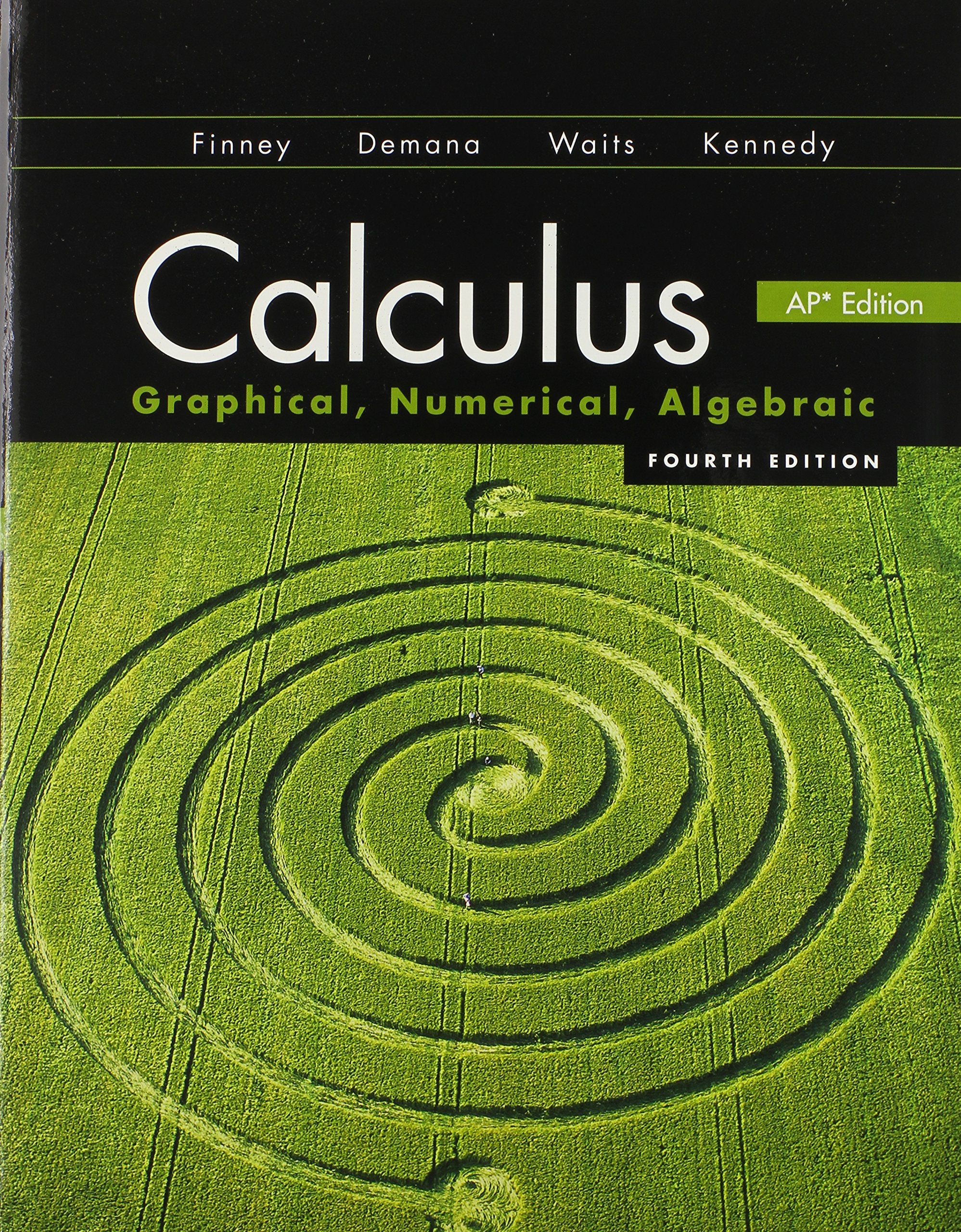 Calculus: Graphical, Numerical, Algebraic,Used