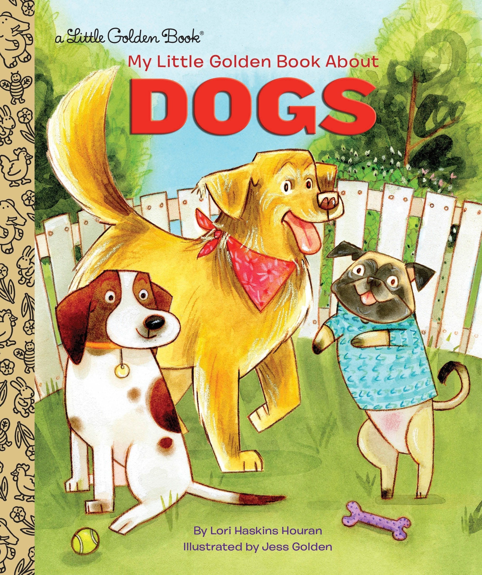 My Little Golden Book About Dogs,Used