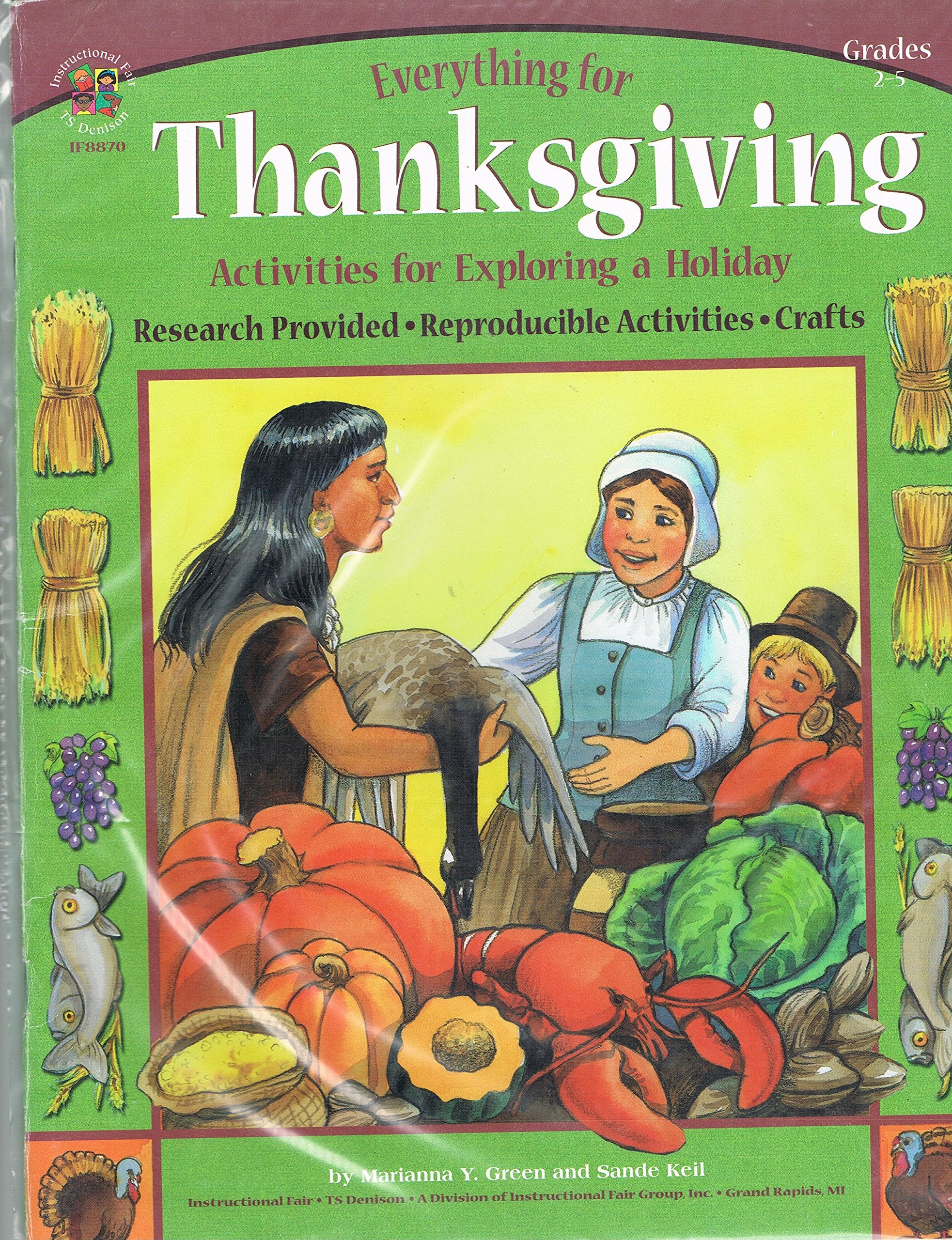 Everything For Thanksgiving Activities For Explori,Used