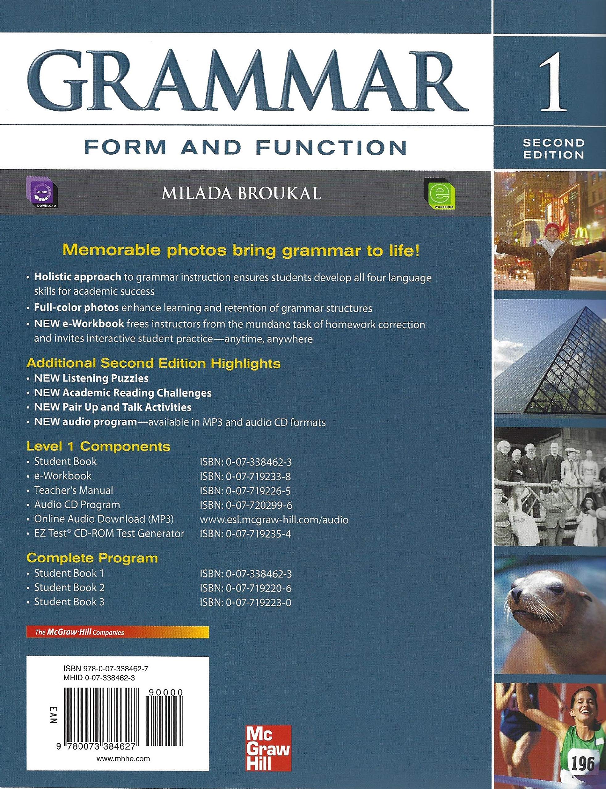 Grammar: Form and Function, Level 1,Used