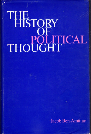 The history of political thought from ancient to present times,Used