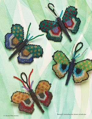 Beaded Wild Animals: Puffy Critters for Key Chains, Dangles, and Jewelry (Design Originals) 10 Projects include Butterflies, Hum,Used