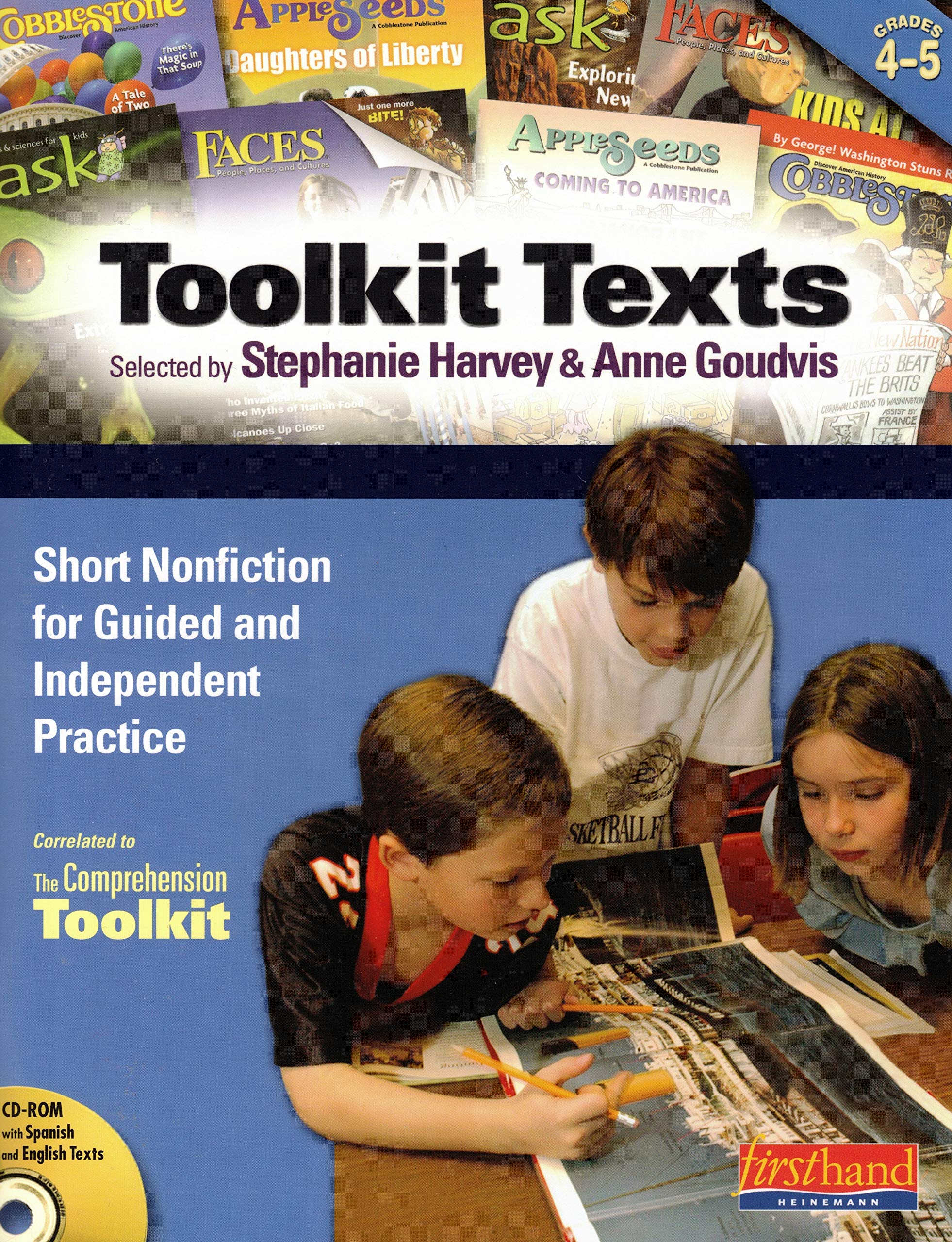 Toolkit Texts: Grades 45: Short Nonfiction For Guided And Independent Practice (Comprehension Toolkit),Used