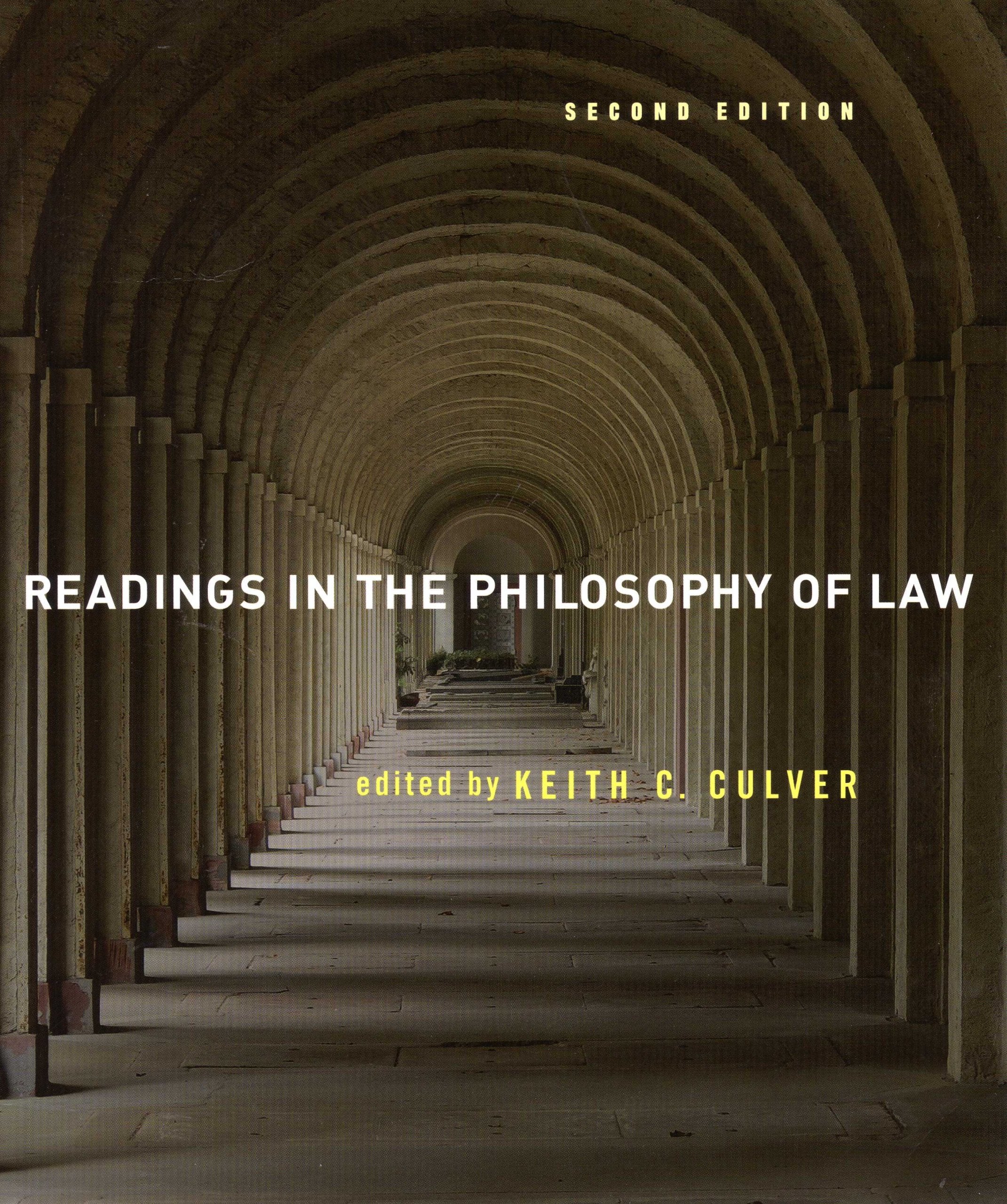 Readings in Philosophy of Law, 2nd Edition,Used
