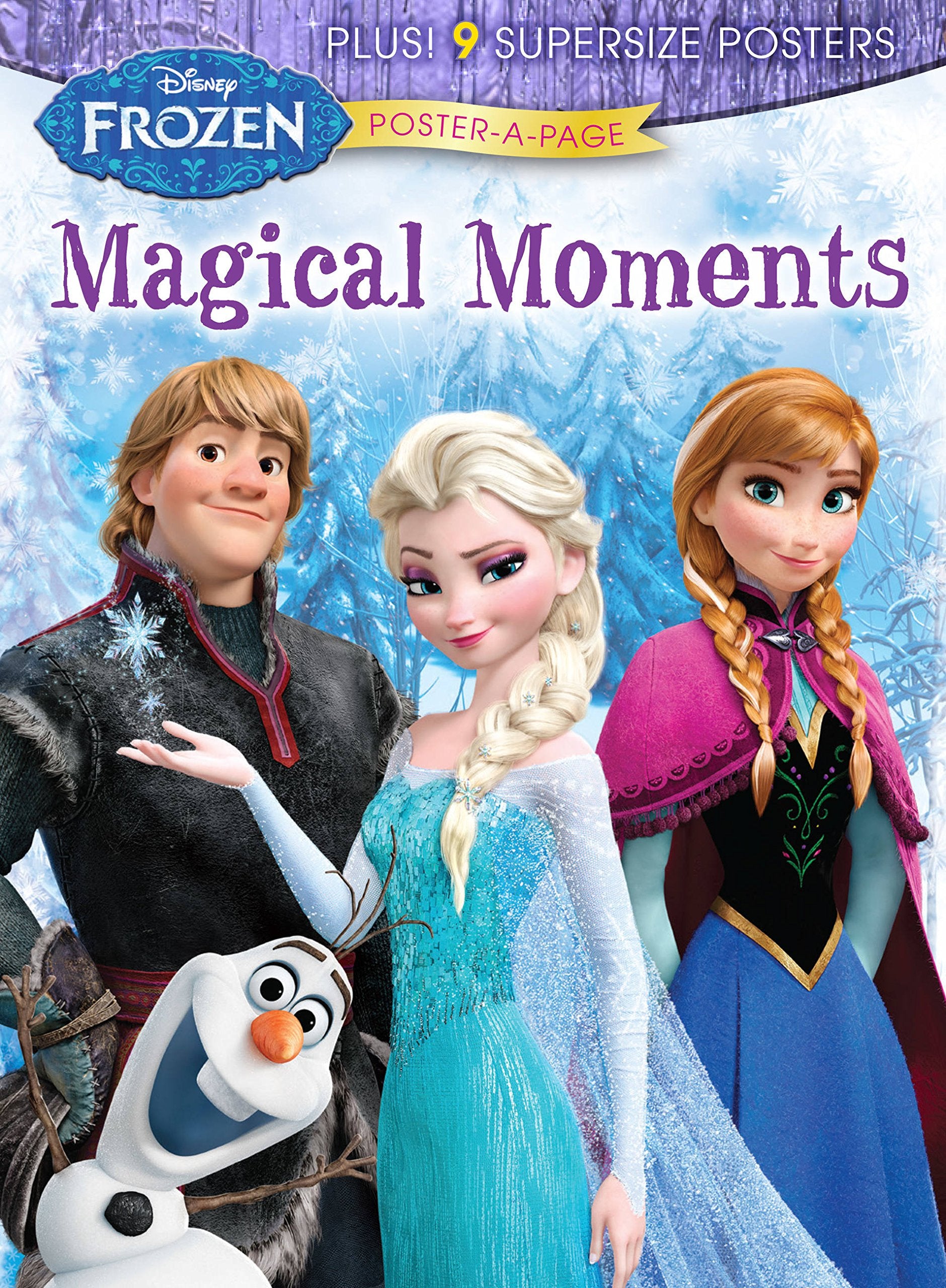 Disney Frozen: Magical Moments PosterAPage (Disney Frozen Posterapage),Used
