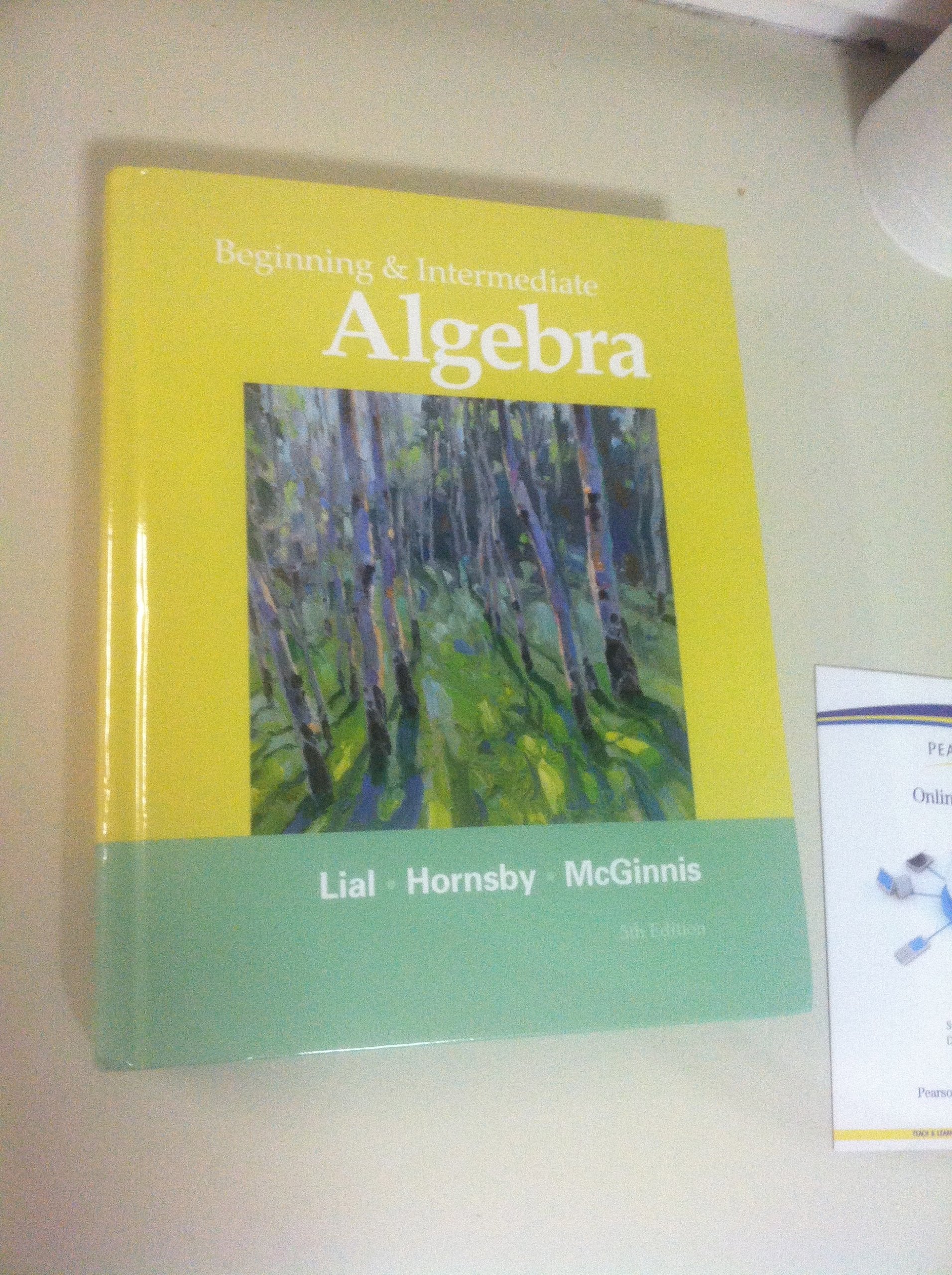 Beginning and Intermediate Algebra (5th Edition),Used