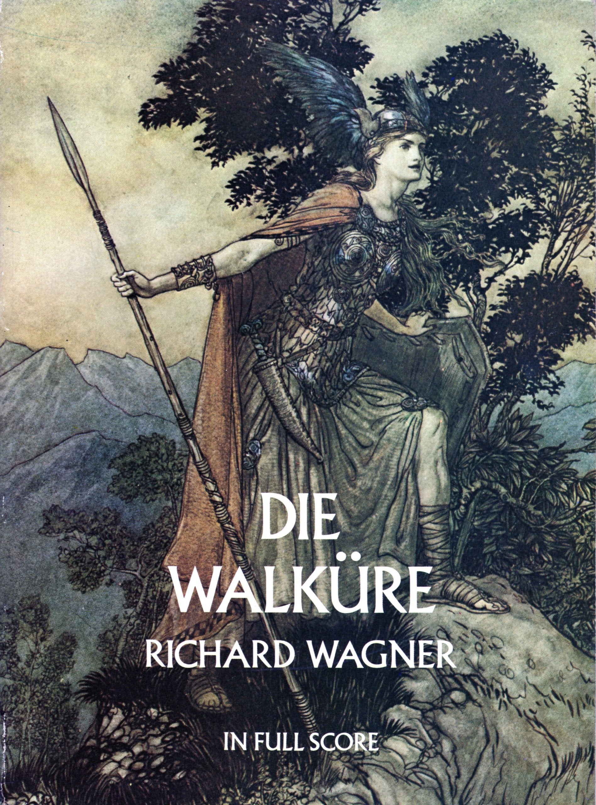 Die Walkure in Full Score,Used