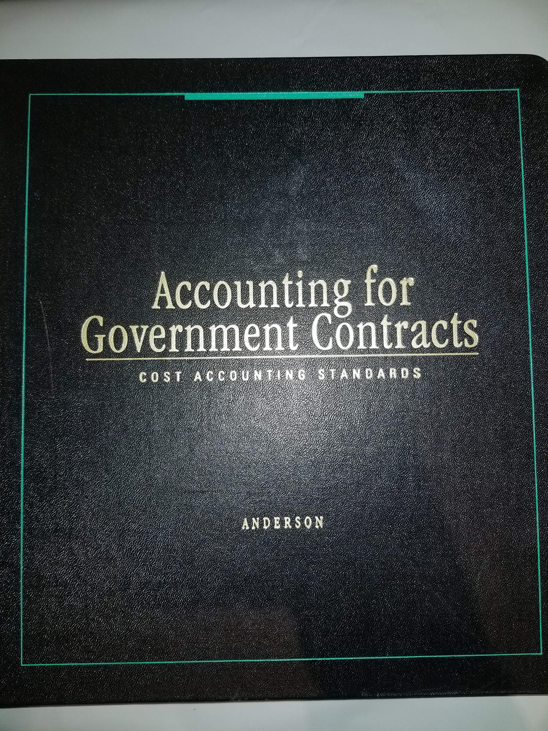 Accounting for Government Contracts: Cost Accounting,Used