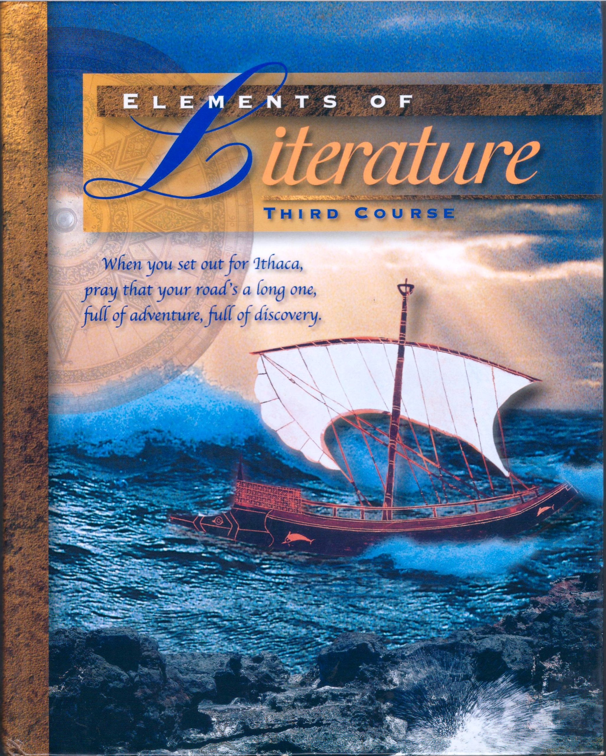 Elements Of Literature Third Course,Used