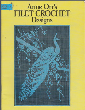 Anne Orrs Filet Crochet Designs (Dover Needlework Series),Used