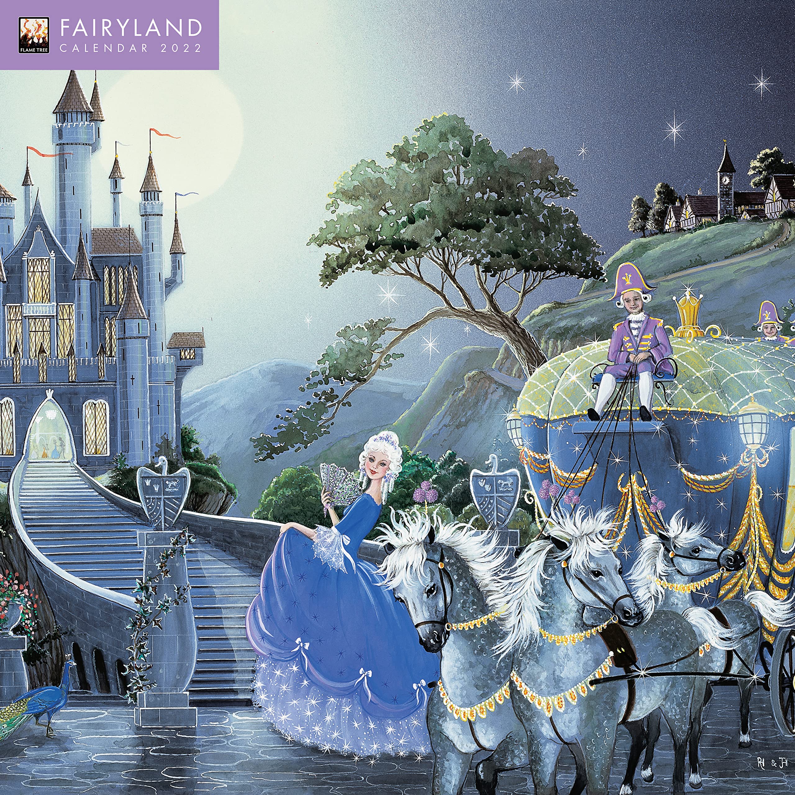 Fairyland Wall Calendar 2022 (Art Calendar),New