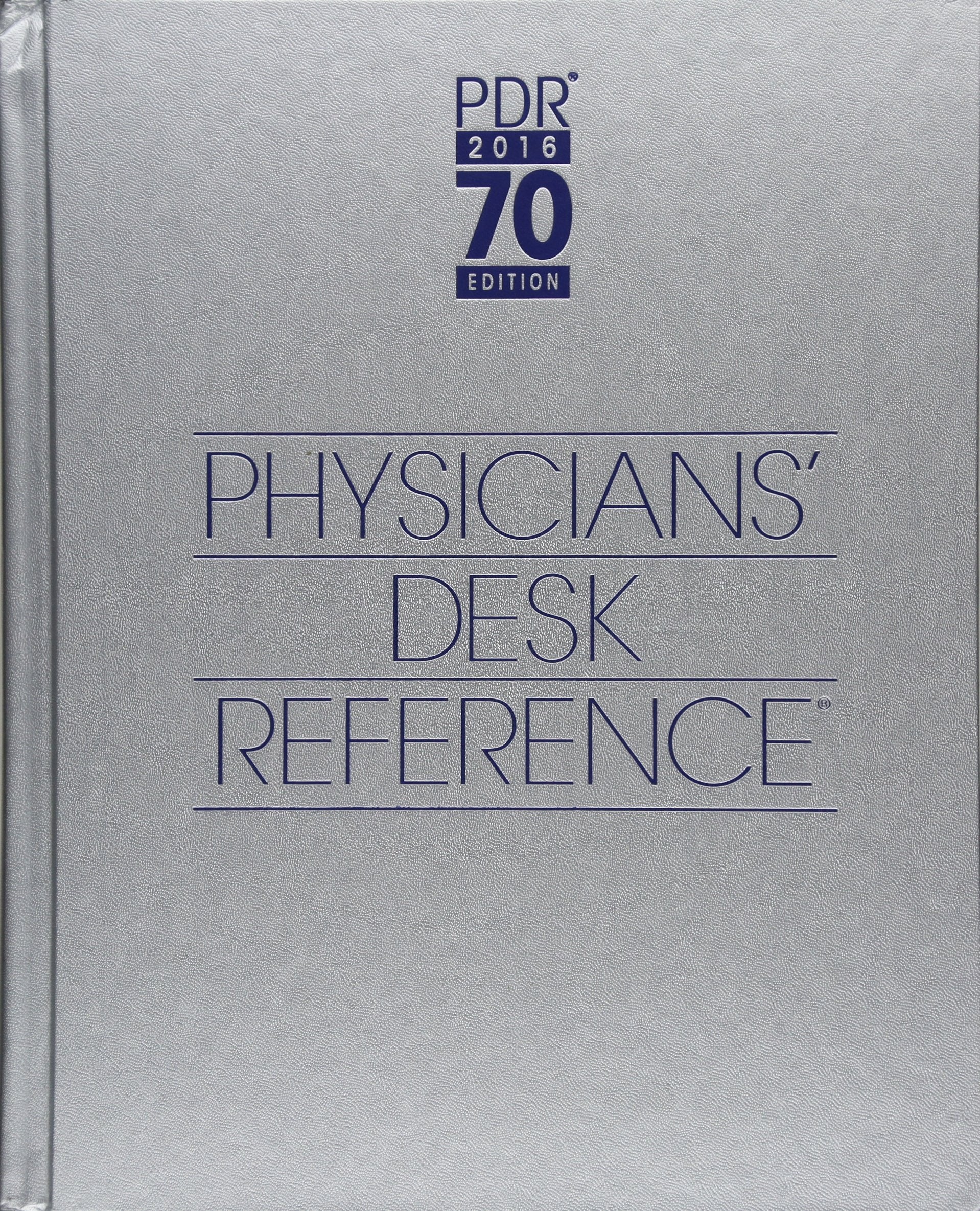 2016 Physicians' Desk Reference, 70th Edition,Used