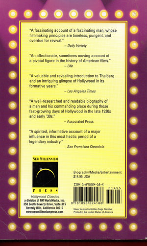 Thalberg: Life and Legend,Used