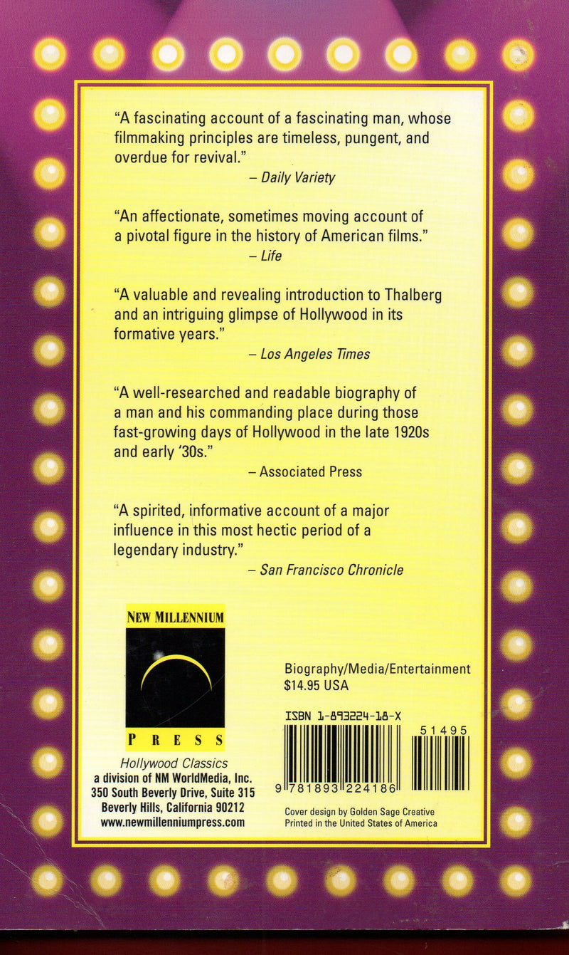 Thalberg: Life and Legend,Used