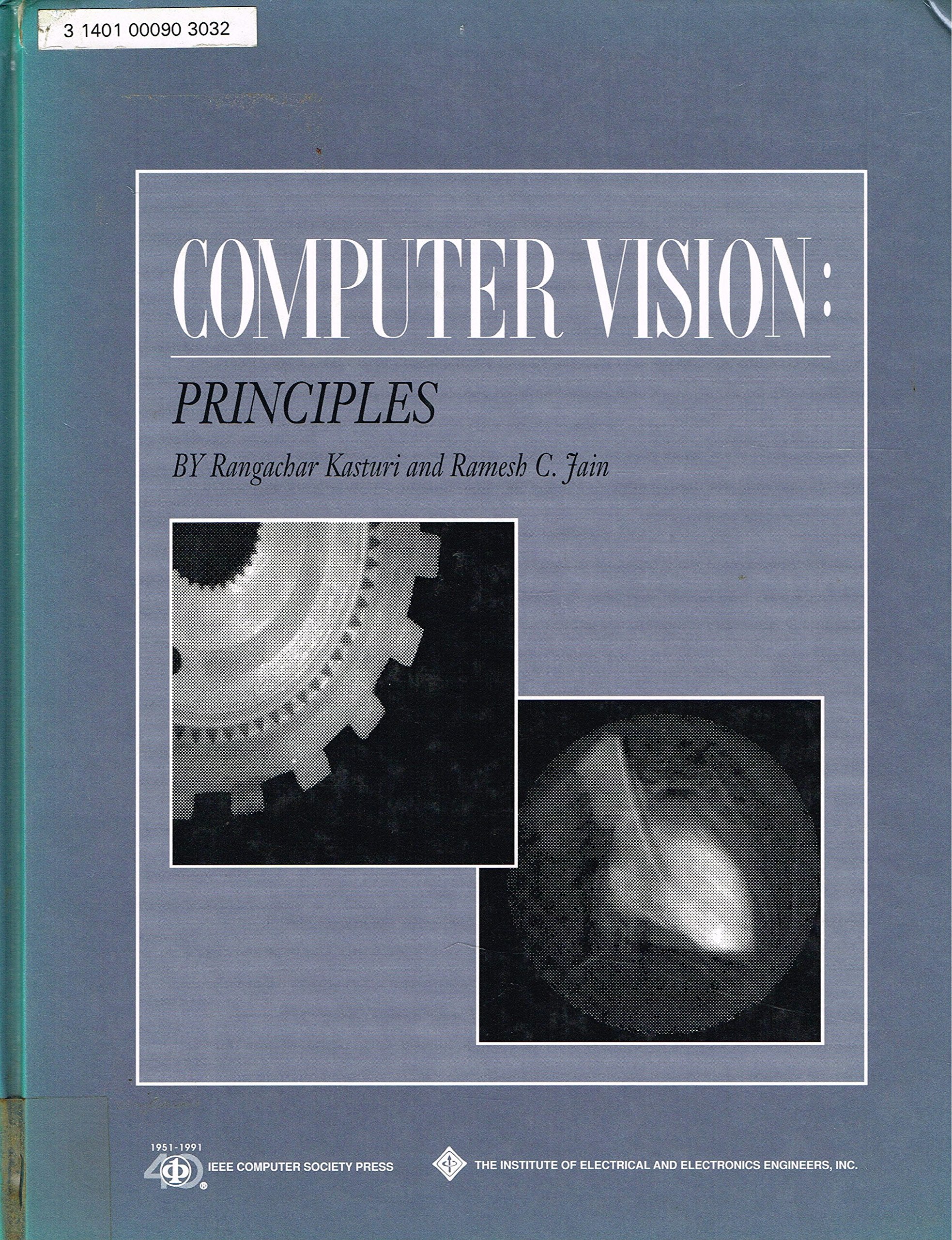 Computer Vision: Principles (IEEE COMPUTER SOCIETY PRESS TUTORIAL),Used