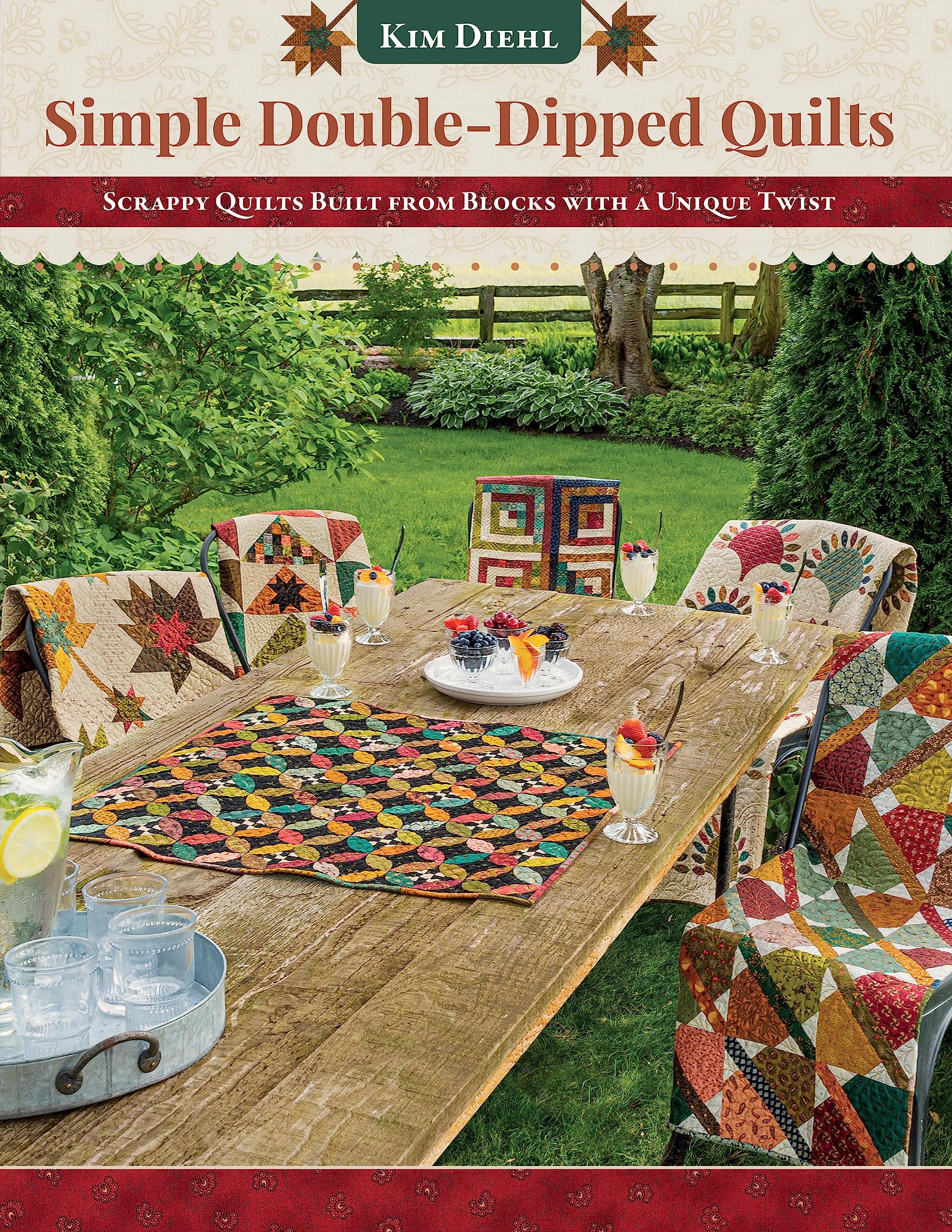Simple Doubledipped Quilts: Scrappy Quilts Built From Blocks With A Unique Twist,Used