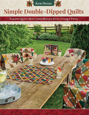 Simple Doubledipped Quilts: Scrappy Quilts Built From Blocks With A Unique Twist,Used